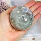 Elegant Green Flower| Blossom Agate Sphere On Stand 289grams