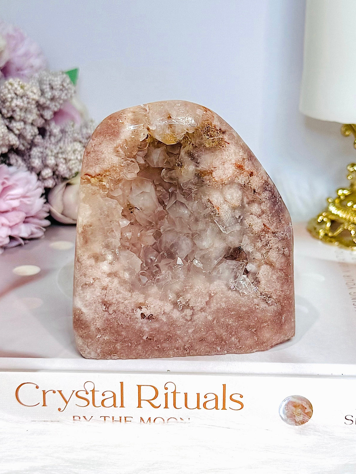 Chunky Pink Amethyst Druzy Freeform 9cm 479g