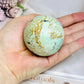Rare Large Inca Turquoise Sphere on Stand 169g