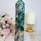 Gorgeous Large 22cm Ocean Jasper Chunky Tower