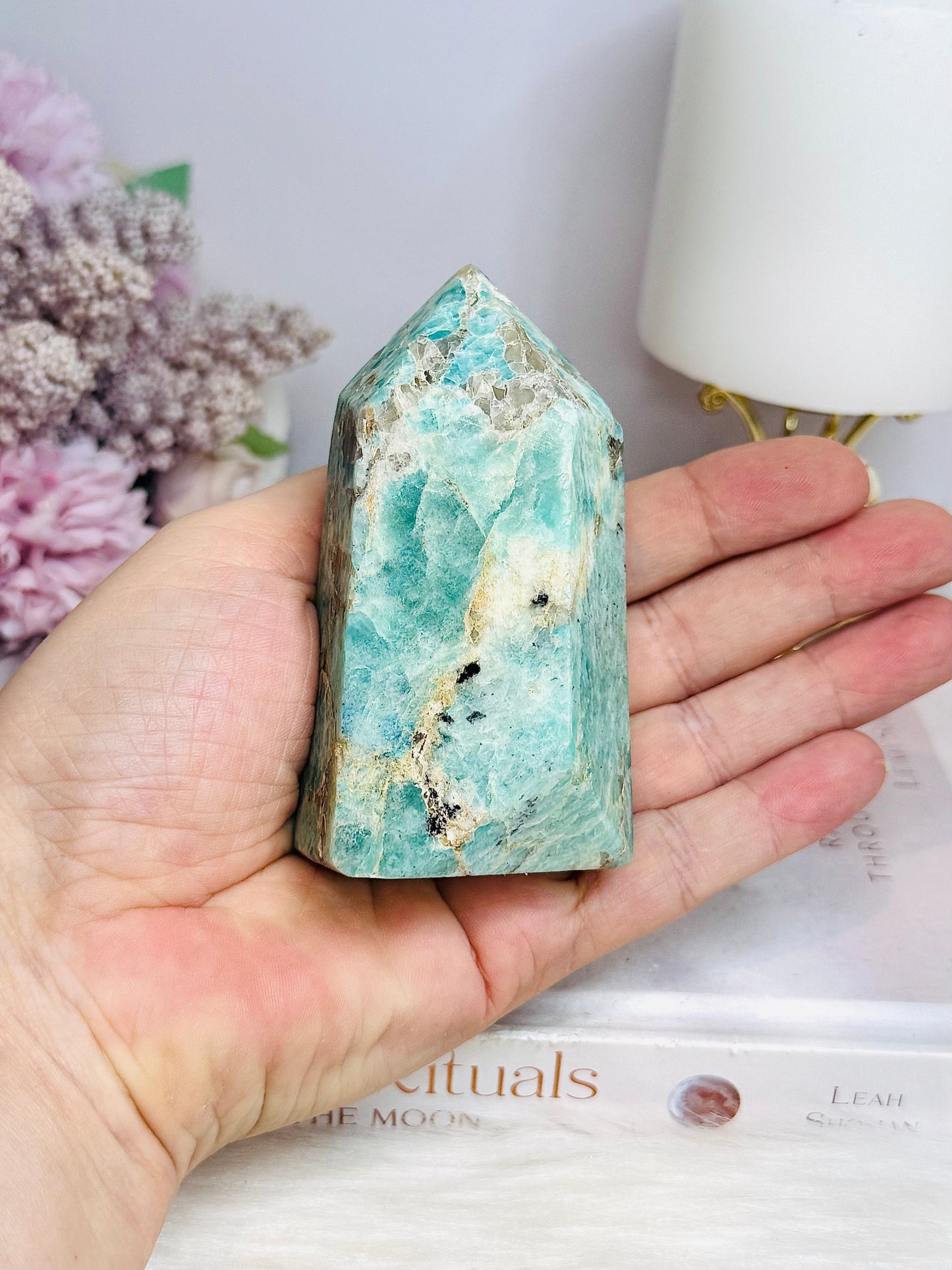 Chunky Amazonite Tower 9cm 240g