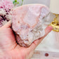 Natural Druzy Pink Amethyst Freeform 366grams