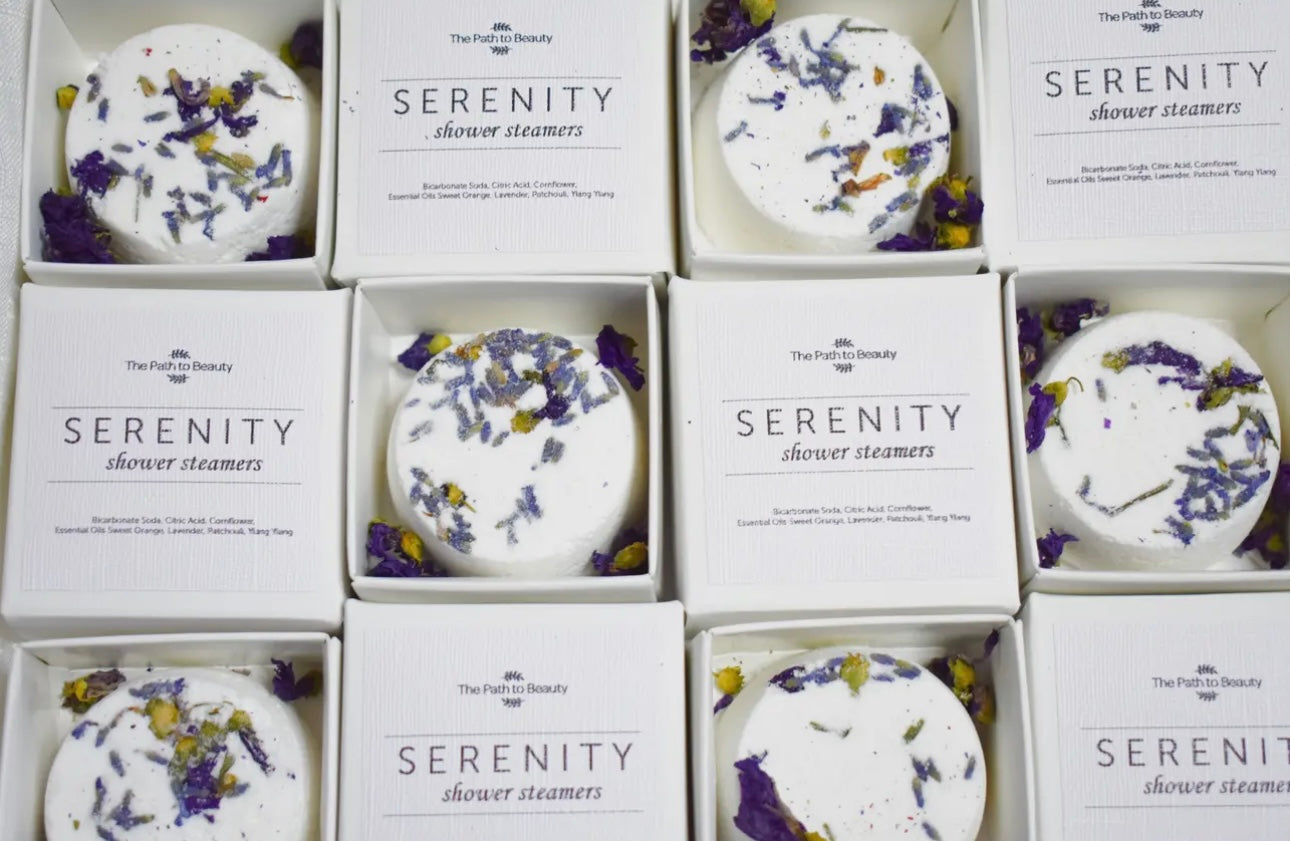 Serenity Shower Steamer In Gift Box $12 each x