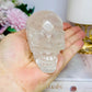Clear Quartz Carved Skull 306g 7.5cm