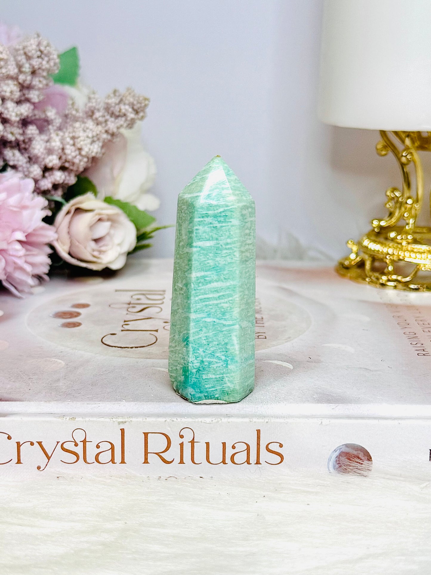 Green Amazonite Tower | Point 6.5cm