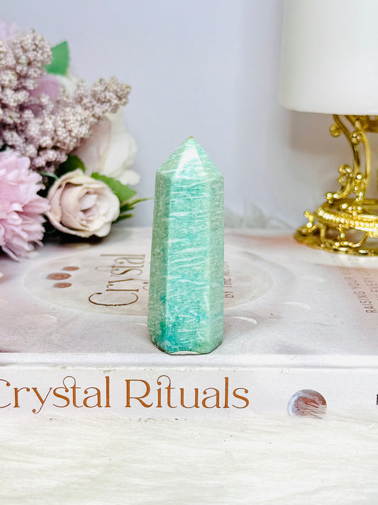 Green Amazonite Tower | Point 6.5cm