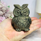 Large Pyrite Owl 8cm 577g
