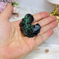 Malachite with Azurite Stone Natural Specimen 4cm