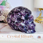Large Lepidolite | Purple Mica High Grade Skull 694g