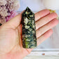 Chunky 9cm Ocean Opal Carved Tower