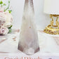 Stunning 12.5cm Sugar Druzy Agate Obelisk | Tower From Brazil