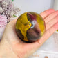 Large Mookaite Jasper Sphere on Stand 371g