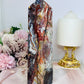 High Grade Druzy Mexican Lace Agate Chunky Tower 595g 18cm