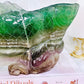 Wow! Unbelievable Stunning Piece!!! Huge 1kg 20cm Rainbow Fluorite Perfectly Carved Fish