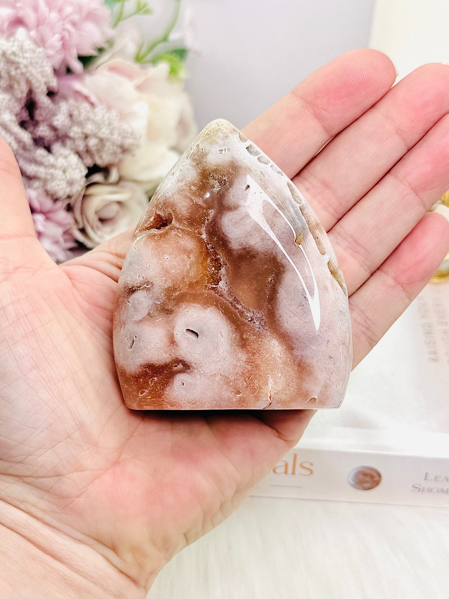 Druzy Pink Amethyst Flame | Freeform 8cm