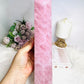 Huge Very Pink Natural Rose Quartz Tower | Generator 36cm 2.17KG