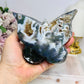 Moss Agate Druzy Butterfly Bowl 12cm