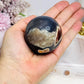 Volcano | Football Agate Sphere On Stand 216g