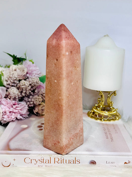 Large Pink Amethyst Chunky Tower 17.5cm