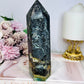 Large Sky Stone Quartz Tower 16.5cm 656g