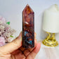 High Grade Fire Quartz Tower 8.5cm