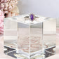 Adjustable Silver Amethyst Ring in Gift Bag