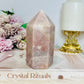 Chunky Pink Amethyst Tower 11cm 512g