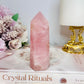 High Grade Rose Quartz Tower 10cm