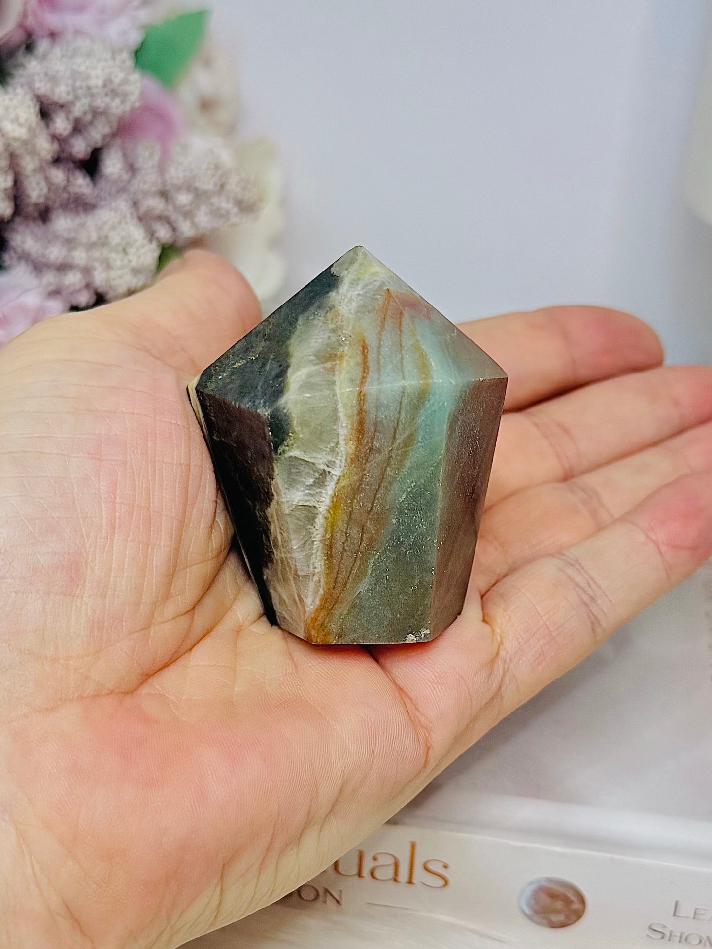 Blue Sky Stone Quartz Cupcake 123g
