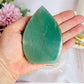 Gorgeous Green Aventurine Carved Flame | Freeform 10cm