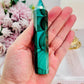 Emotional Healing ~ Absolutely Divine Tall 12cm AAA High Grade Natural Malachite Tower From Congo Simply Spectacular!!