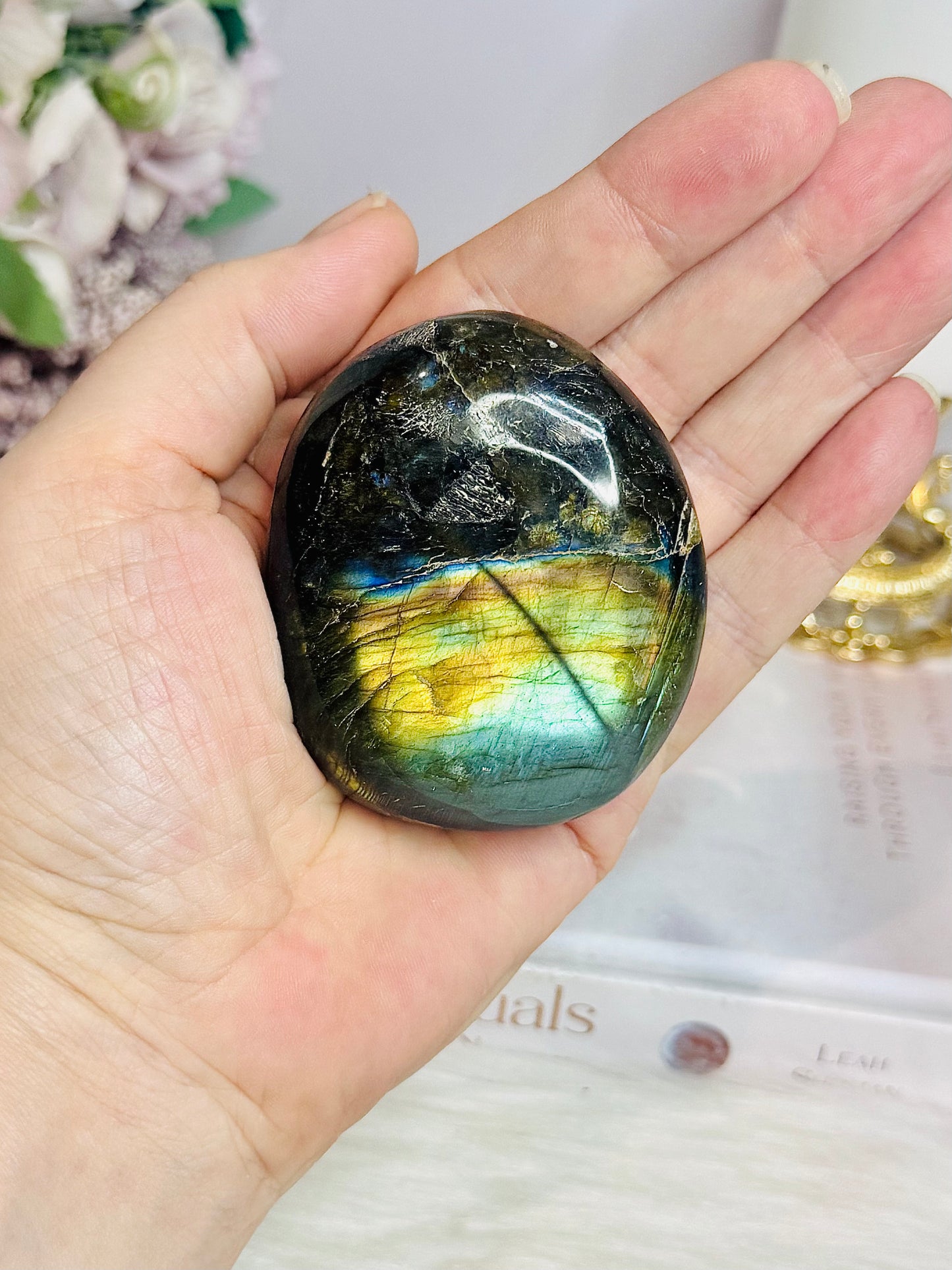 Chunky Labradorite Polished Freeform 6.5cm
