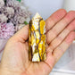High Grade Mookaite Jasper Chunky Tower with Hematite Inclusions 8cm