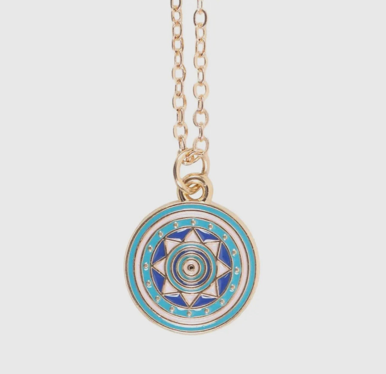 All Seeing Eye Necklace Gift & Greeting Card