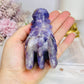 Large Amethyst Carved Dragon Head 11cm