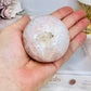 Druzy Pink Amethyst Sphere on Stand 285g