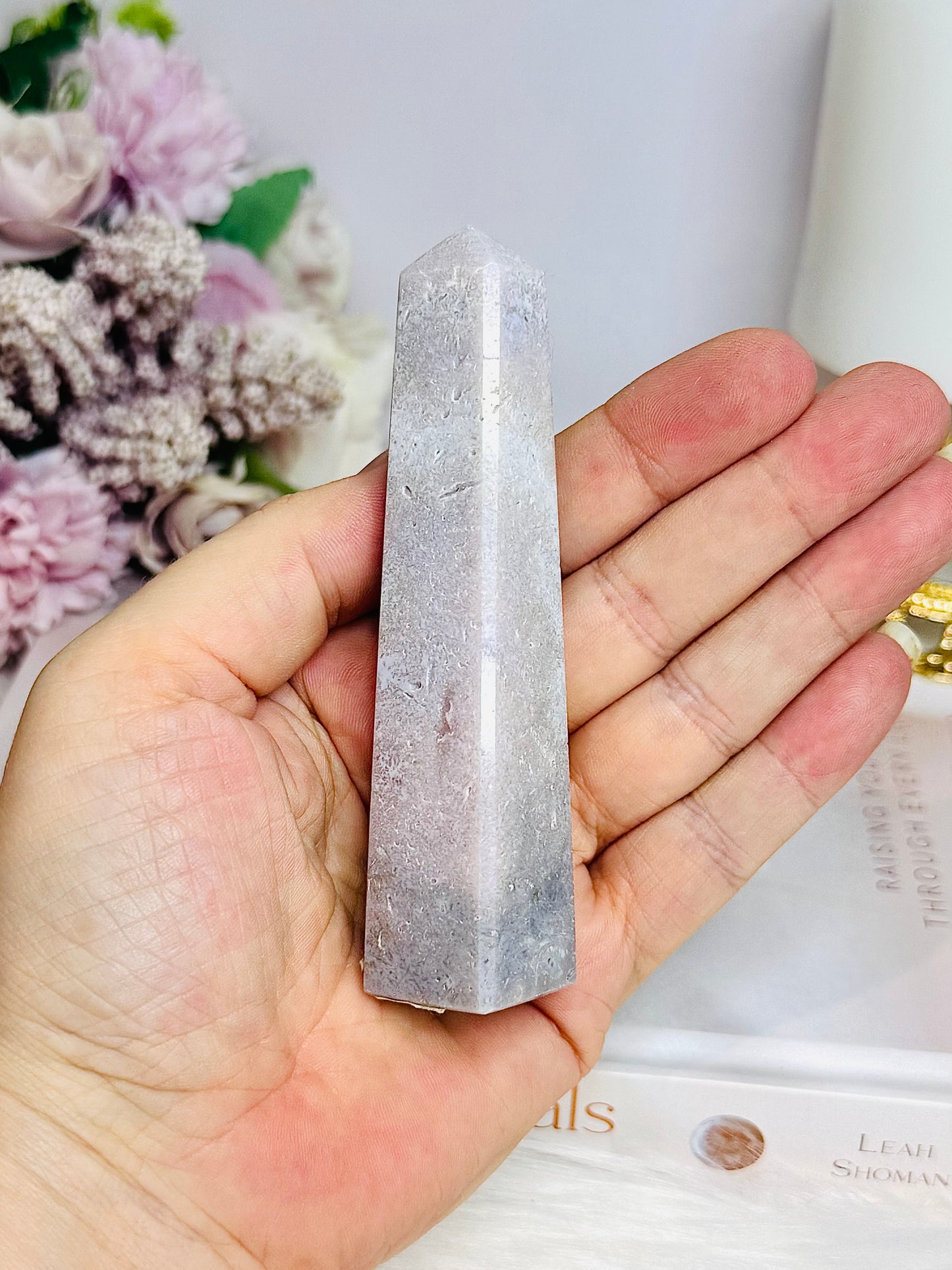 Pink Amethyst Tower | Obelisk 10.5cm