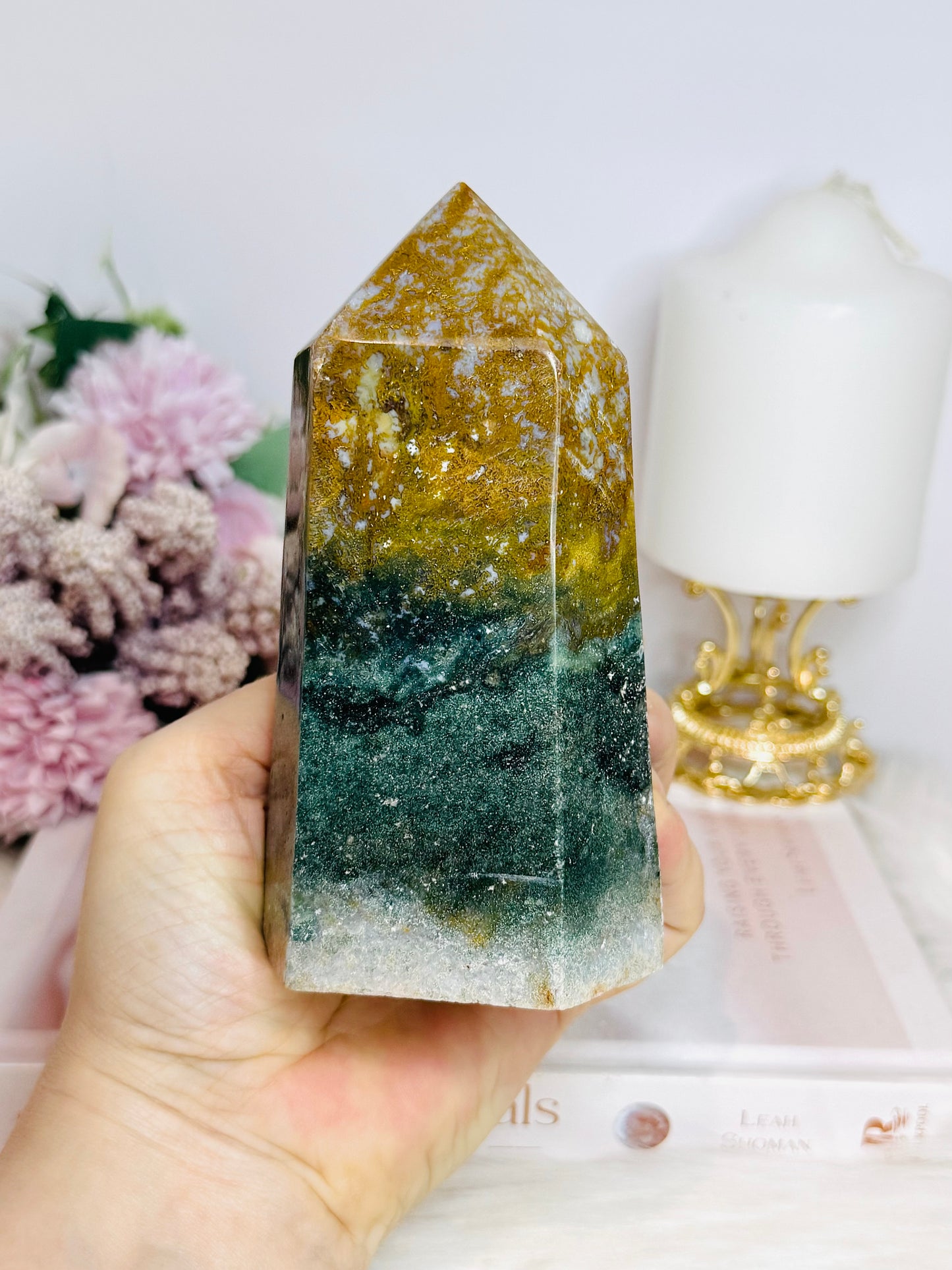 Chunky Ocean Jasper Tower 13cm 595g