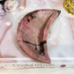 Large Rhodonite Moon Bowl 449g