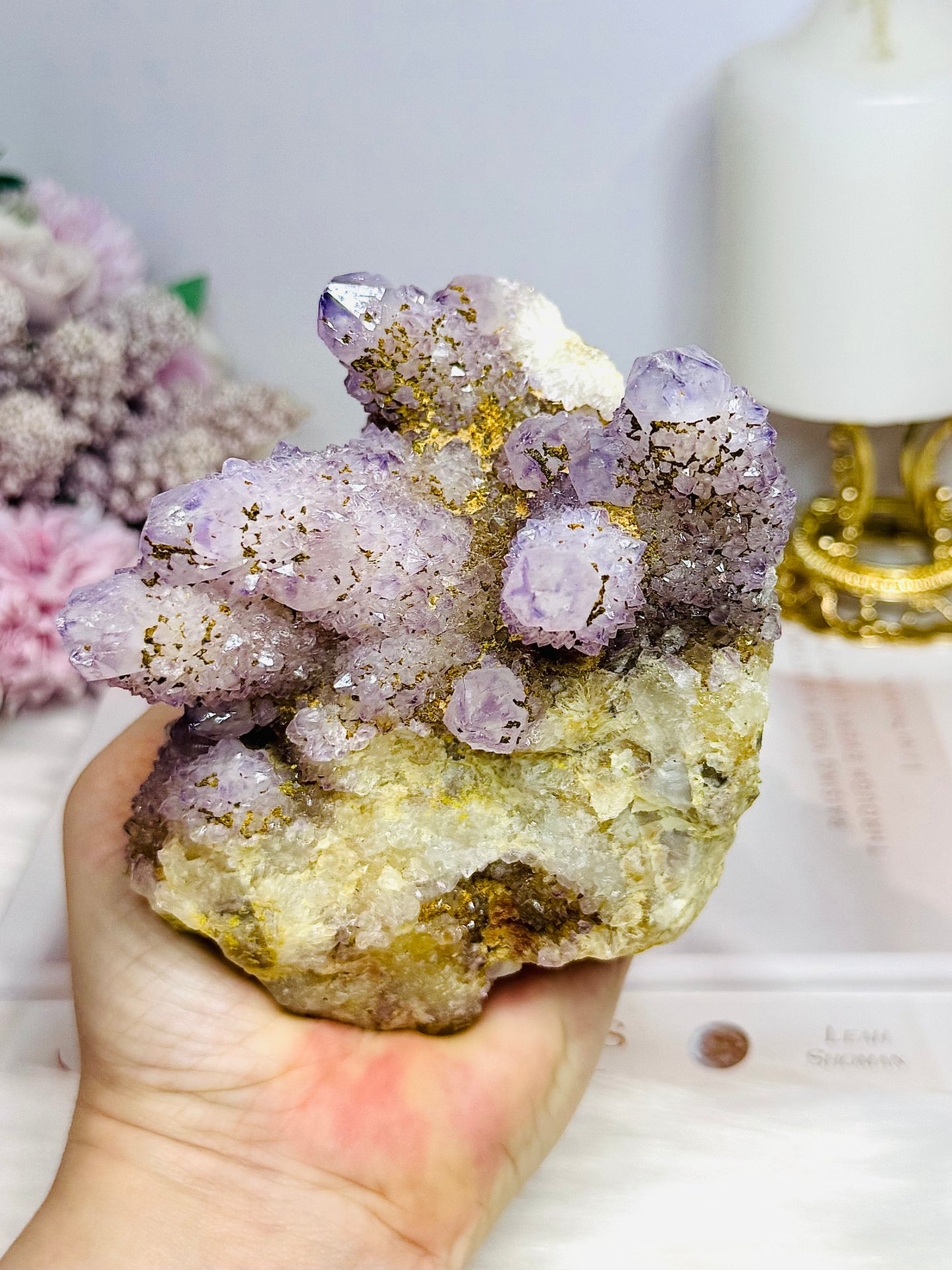 Large Natural Spirit Quartz Specimen 717g