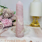 Rose Quartz Chunky Tower 13.5cm