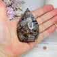 Jasper Carved Flame 7.5cm