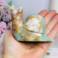 Caribbean Calcite Carved Snail 332g