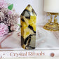 Septarian Druzy Tower 10cm