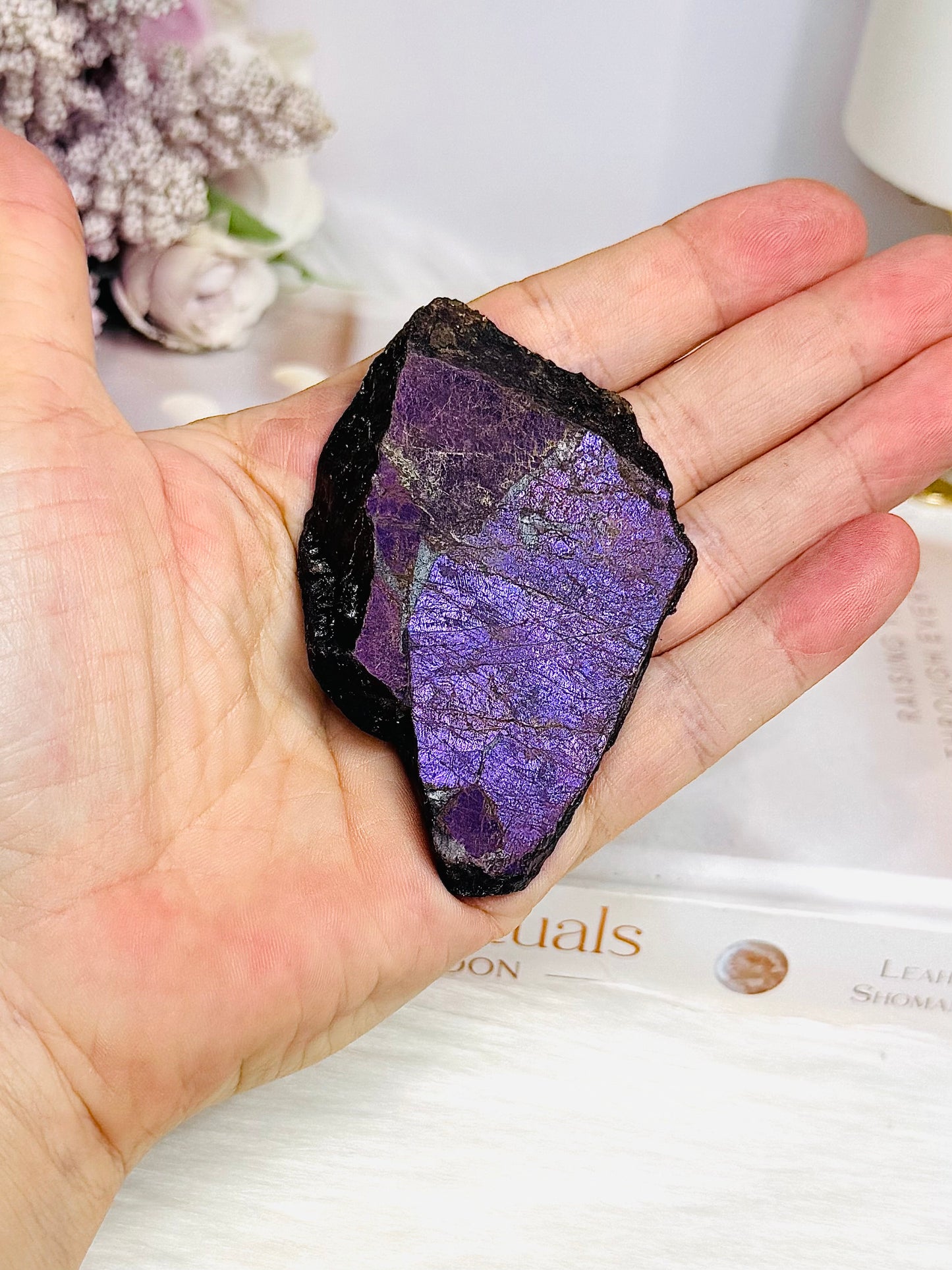High Grade Purpurite Slab 8cm