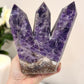 Large 1.68KG Dream | Chevron Amethyst Triple Tower