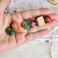 Crystal Rune Set Mixed Stones In Canvas Bag