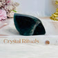 Chunky Fluorite Freeform | Leaf 8cm