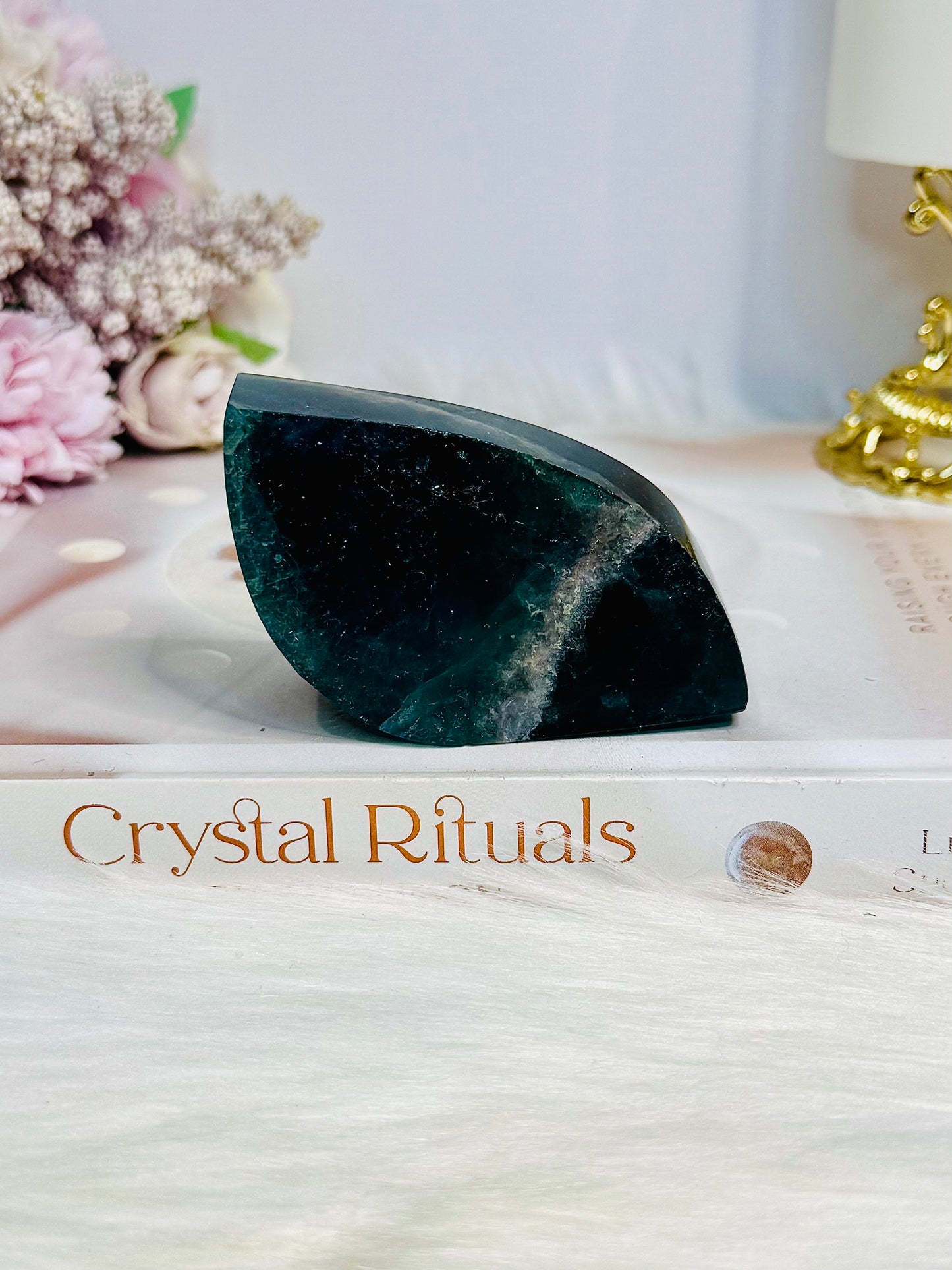 Chunky Fluorite Freeform | Leaf 8cm
