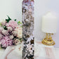 Large Chunky 24cm 793gram Druzy Orbicular Ocean Jasper Tower
